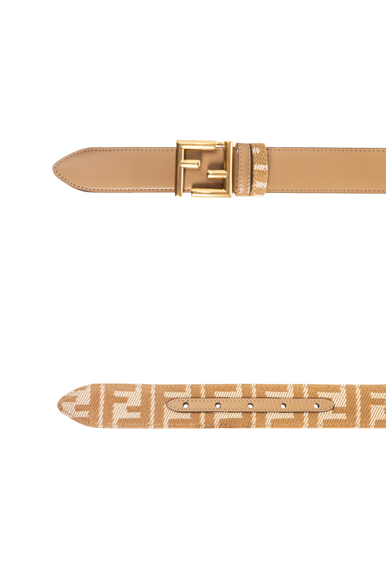 Beige Leather belt Fendi - Vitkac AS